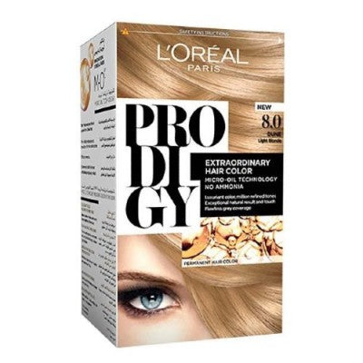 لوريال باريس - صبغة الشعر الدائمة بالزيت LIGHT BLONDE - صبغة شعر تغطية مثالية ولمعان طبيعي