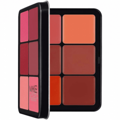 ميك اوفر 22 - مجموعة احمر خدود 12 لون BLUSH BC001 - بودرة بلشر طبيعية تدوم طويلًا من توب جيت