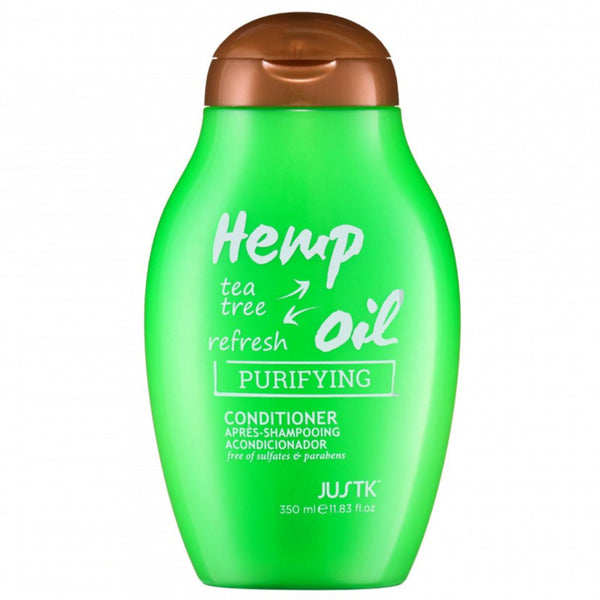 جستك - بلسم منقي بزيت القنب ,وزيت شجرة الشاي المنعش 350 مل - بلسم للشعر - توب جيت