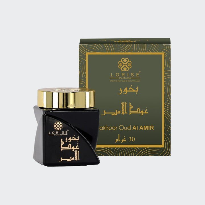 لوريس - بخور عود الامير 30 جرام بخور أو دهن عود فاخر بجودة عالية من توب جيت