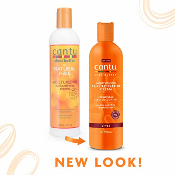 كانتو - كريم منشط ومرطب لتجعد الشعر بخلاصة زبدة الشيا - 355 جرام - كريم تصفيف الشعر - توب جيت