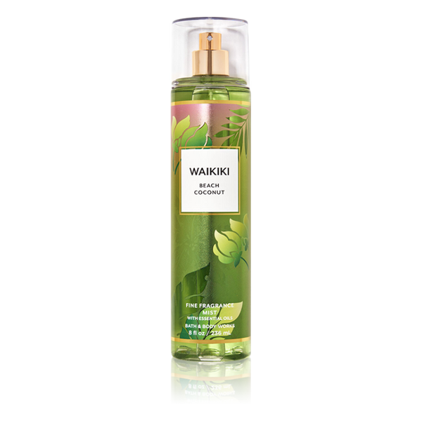 معطر للجسم باث اند بودى وركس وايكي بيتش كوكونت - معطر شعر وجسم - فاين فراجرانس ميست (نسائي) 236مل - متوفر على توب جيت