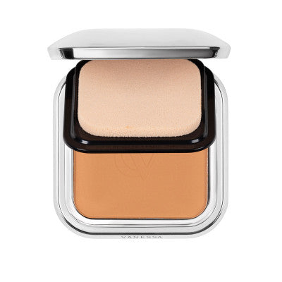 فانيسا  بودرة وجه مضغوطة 06 بودرة وجه لتثبيت المكياج ولمسة نهائية مطفية