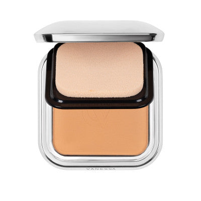 فانيسا  بودرة وجه مضغوطة 05 بودرة وجه لتثبيت المكياج ولمسة نهائية مطفية