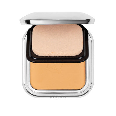 فانيسا  بودرة وجه مضغوطة 03 بودرة وجه لتثبيت المكياج ولمسة نهائية مطفية