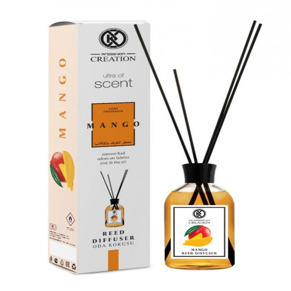 معطر الجو كريسيون كرياشن - معطر منزلي ومكاتب برائحة المناجو 115 مل برائحة منعشة ومثالية للمنزل والسيارة