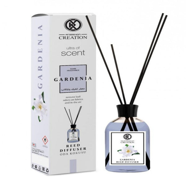 معطر الجو كريسيون كرياشن - معطر منزلي ومكاتب برائحة جاردينيا 115 مل برائحة منعشة ومثالية للمنزل والسيارة