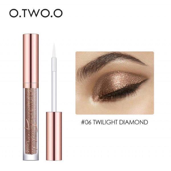او تو او - جليتر سائل ظل جفون twilight diamond 06 - ظلال عيون طويلة الثبات بألوان جذابة