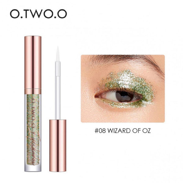 او تو او - جليتر سائل ظل جفون wizard of oz 08 - ظلال عيون طويلة الثبات بألوان جذابة