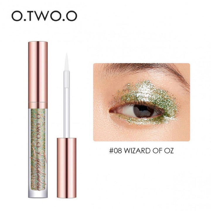 او تو او - جليتر سائل ظل جفون wizard of oz 08 - ظلال عيون طويلة الثبات بألوان جذابة