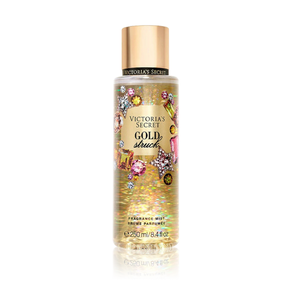 معطر للجسم فيكتوريا سيكريت جولد ستراك - معطر شعر وجسم - فراجرانس ميست (نسائي) 250مل - متوفر على توب جيت