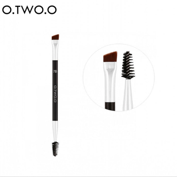 او تو او - فرشاة حواجب مزدوجة -7B - فرشاة مكياج احترافية من توب جيت