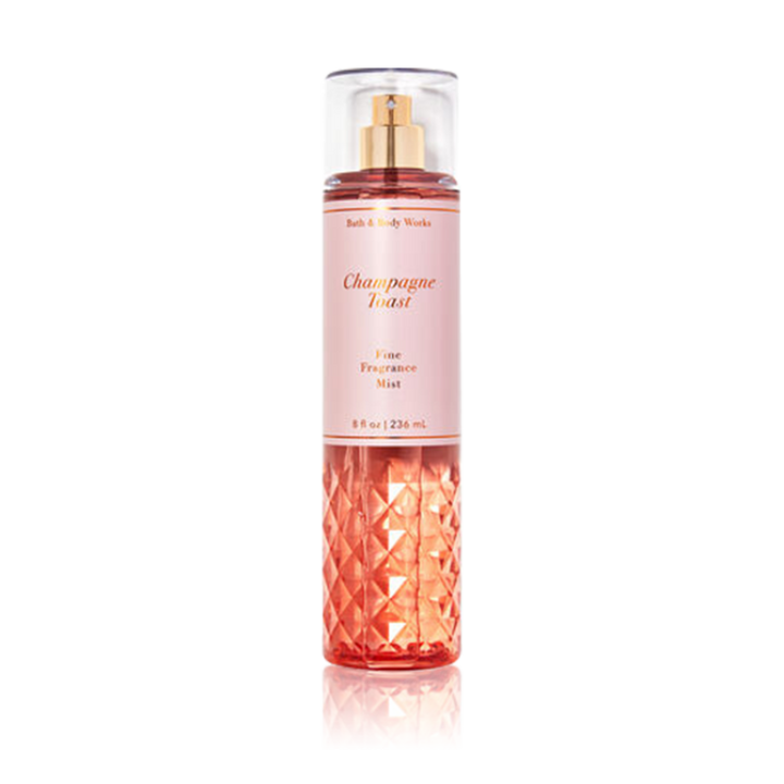 معطر للجسم باث اند بودى وركس شامبانيا توست - معطر شعر وجسم - فاين فراجرانس ميست (نسائي) 236مل - متوفر على توب جيت