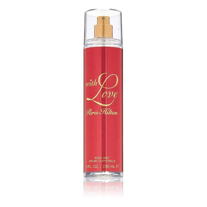 معطر للجسم باريس هيلتون ويذ لوف - معطر شعر وجسم - بودي ميست (نسائي) 236مل - متوفر على توب جيت