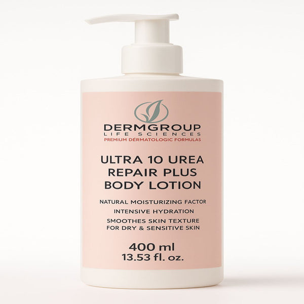 ديرم جروب - لوشن يوريا  مرطب للجسم للبشرة شديدة الجفاف والبشرة الحساسة 400 مل