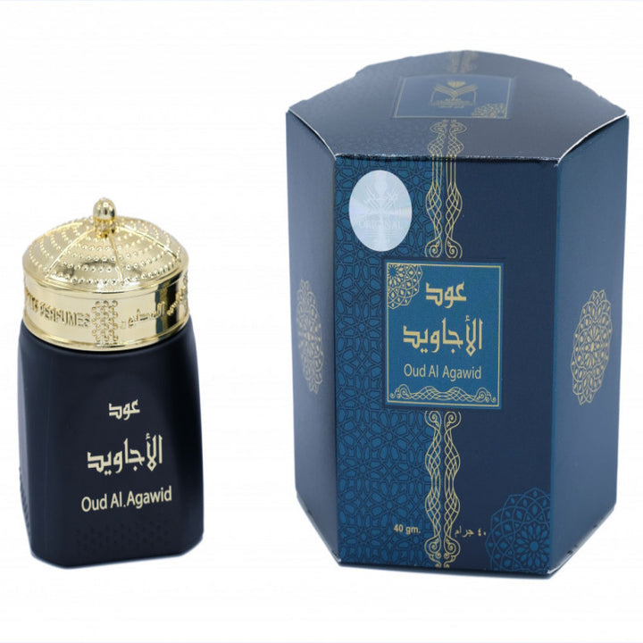 الماس عود الأجاويد   مبسوس (للجنسين) 40جرام بخور فاخر وعطر شرقي أصيل من توب جيت