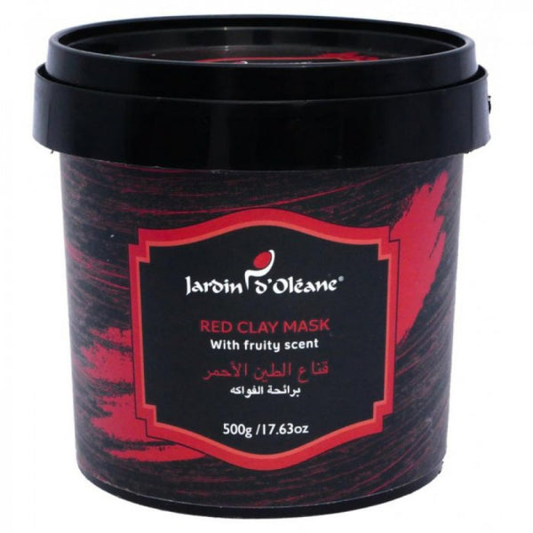 جاردن اوليان - قناع الطين الاحمر برائحة الفواكه - 500جرام