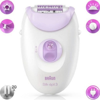 براون - سيلك ايبل 3 الة ازالة الشعر