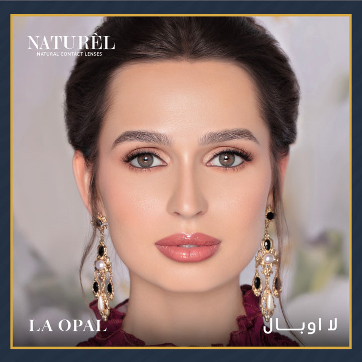 صورة عدسات ناتشورال الشهرية لا اوبال - La Opal - عدسات ناتشورال بلون Opal