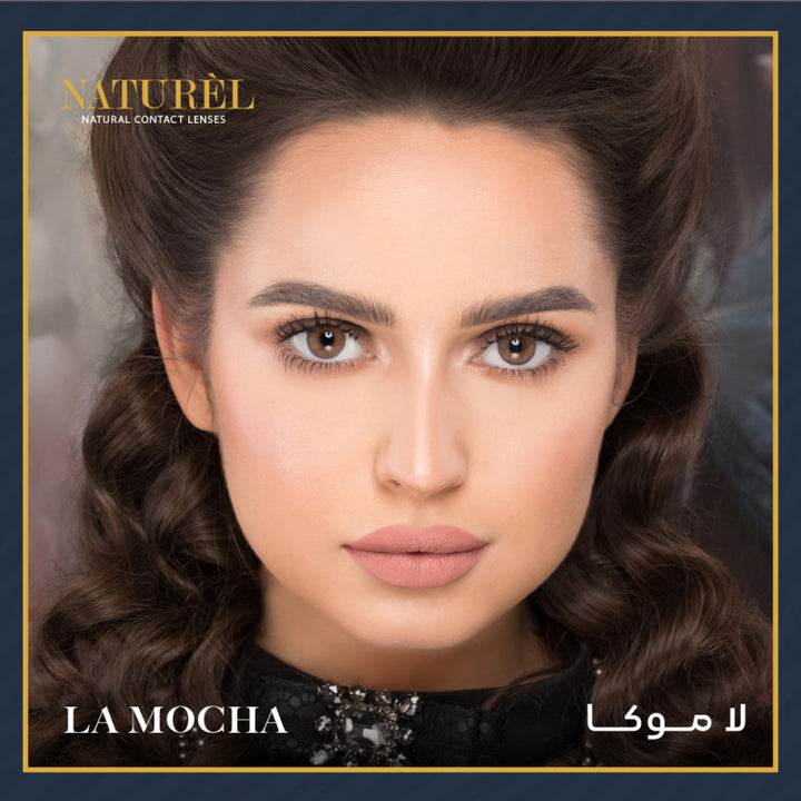 صورة عدسات ناتشورال الشهرية لا موكا - La Mocha - عدسات ناتشورال بلون Mocha