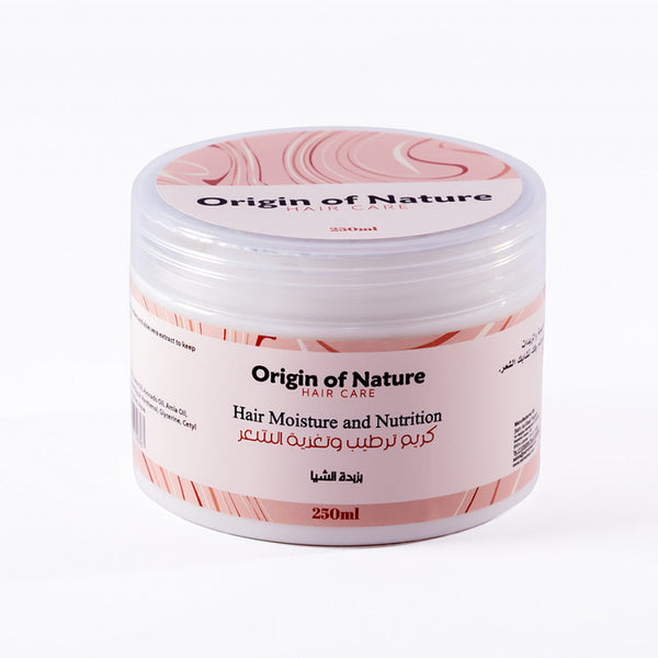 اورجين اوف ناتشور - كريم تغذيه وترطيب الشعر 250 مل - كريم تصفيف الشعر - توب جيت