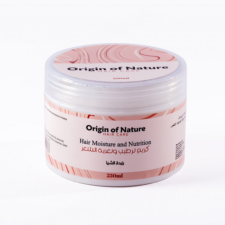 اورجين اوف ناتشور - كريم تغذيه وترطيب الشعر 250 مل - كريم تصفيف الشعر - توب جيت