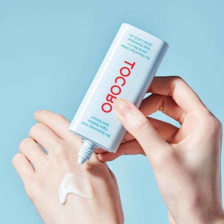 توكوبو   كريم واقى شمس بيو المائي بعامل حماية من الشمس SPF50 مائي  50 مل واقي شمس فعال لحماية البشرة من الأشعة فوق البنفسجية