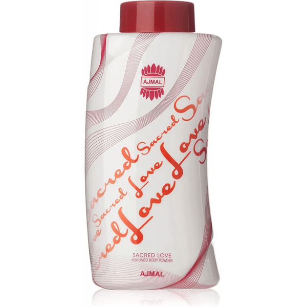 اجمل - معطر شعر وجسم - بودرة ساكرد لاف معطرة للجسم 100 جم - متوفر على توب جيت
