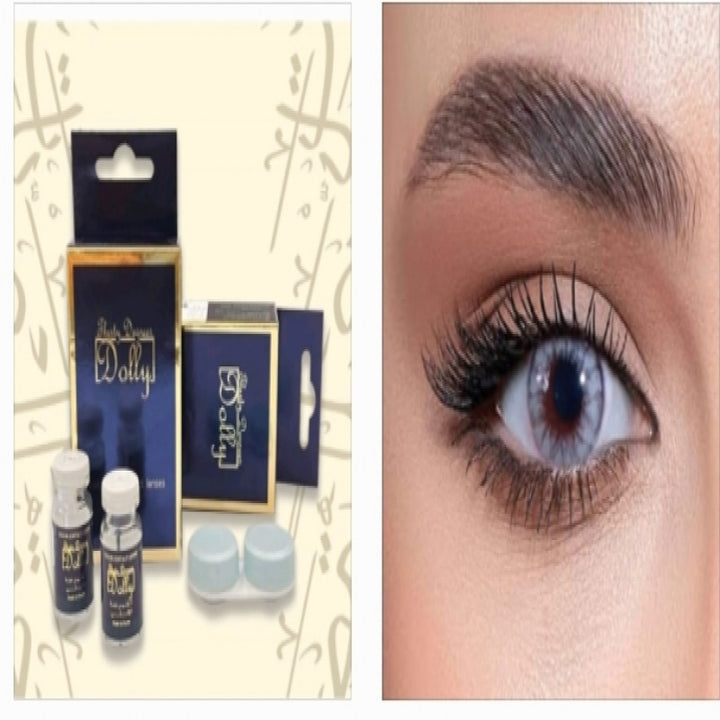 صورة عرض عند شراء( 2 )  تحصل على ( 1 مجانا )عدسات دوللي  X /021 - عدسات لنس مي بلون /021