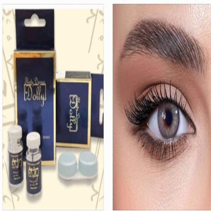 صورة عرض عند شراء( 2 )  تحصل على ( 1 مجانا )عدسات دوللي   V / 019 - عدسات لنس مي بلون 019