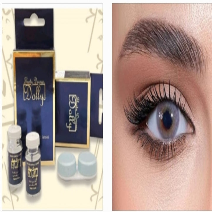 صورة عرض عند شراء( 2 )  تحصل على ( 1 مجانا )عدسات دوللي  S / 016 - عدسات لنس مي بلون 016