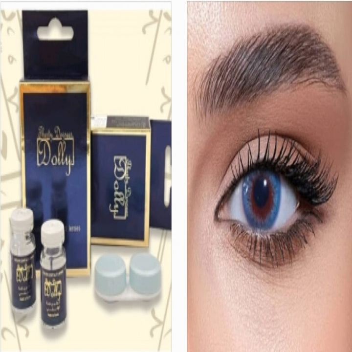 صورة عرض عند شراء( 2 )  تحصل على ( 1 مجانا )عدسات دوللي N / 013 - عدسات لنس مي بلون 013