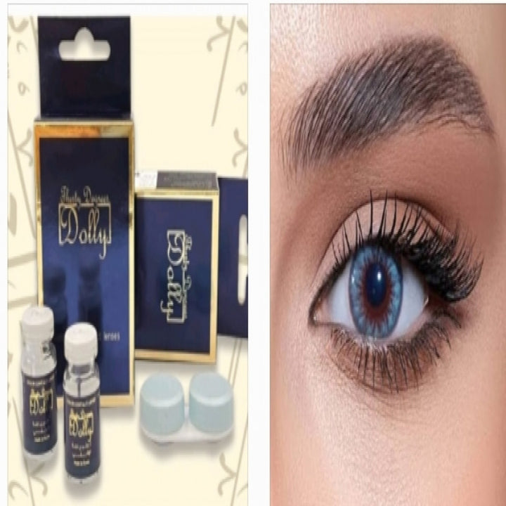 صورة عرض عند شراء( 2 )  تحصل على ( 1 مجانا )عدسات دوللي L / 011 - عدسات لنس مي بلون 011