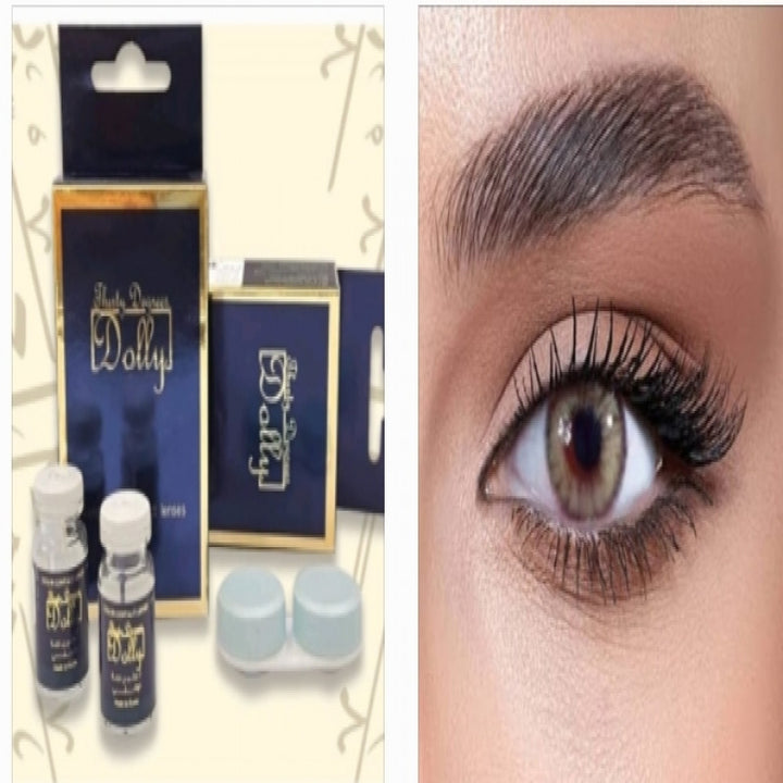 صورة عرض عند شراء( 2 )  تحصل على ( 1 مجانا )عدسات دوللي K / 010 - عدسات لنس مي بلون 010