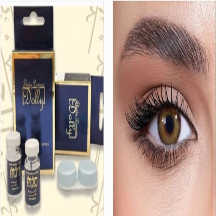 صورة عرض عند شراء( 2 )  تحصل على ( 1 مجانا )عدسات دوللي J / 009 - عدسات لنس مي بلون 009