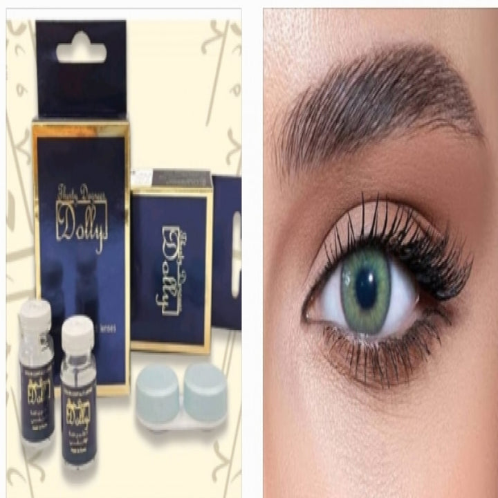 صورة عرض عند شراء( 2 )  تحصل على ( 1 مجانا )عدسات دوللي E / 005 - عدسات لنس مي بلون 005