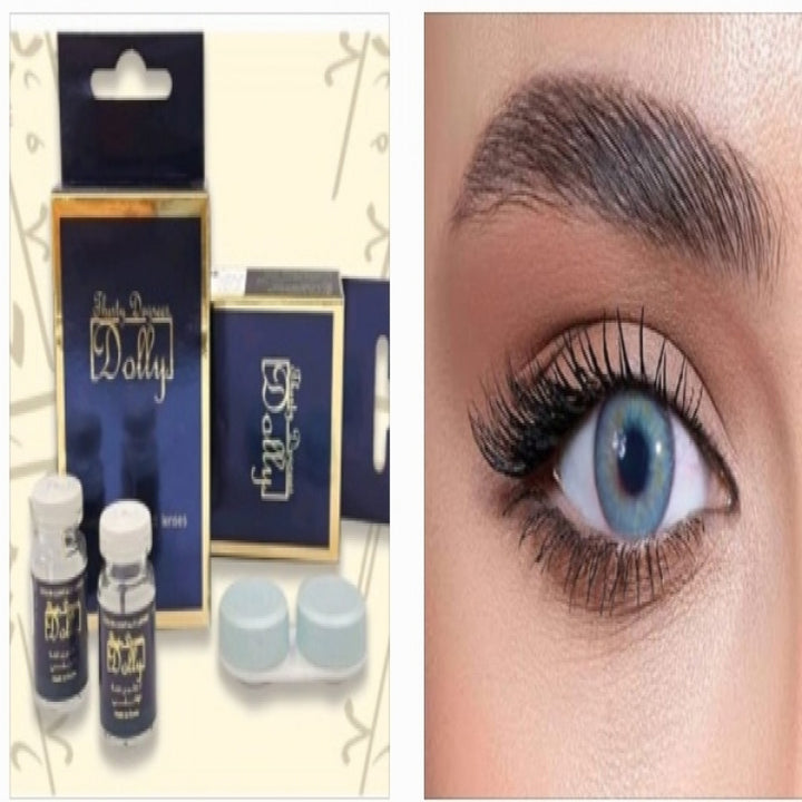 صورة عند شراء( 2 )  تحصل على ( 1 مجانا )عدسات دوللي D / 004 - عدسات لنس مي بلون 004