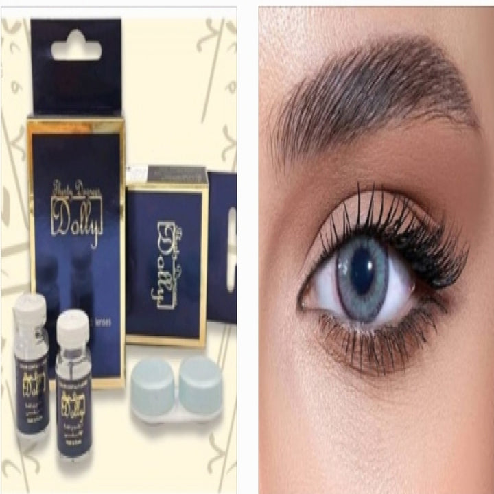 صورة عرض عند شراء( 2 )  تحصل على ( 1 مجانا )عدسات دوللي  A / 001 - عدسات لنس مي بلون 001