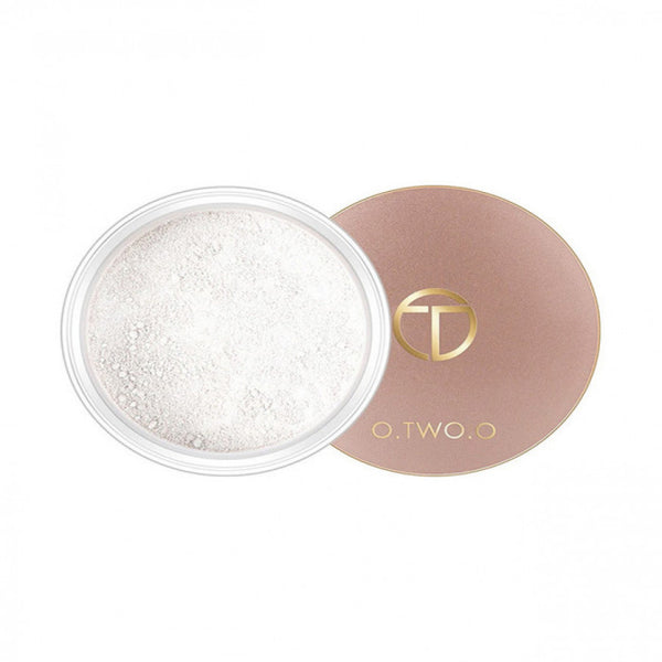 او تو او  بودرة سائبة شفافه Loose powder 01 بودرة وجه لتثبيت المكياج ولمسة نهائية مطفية