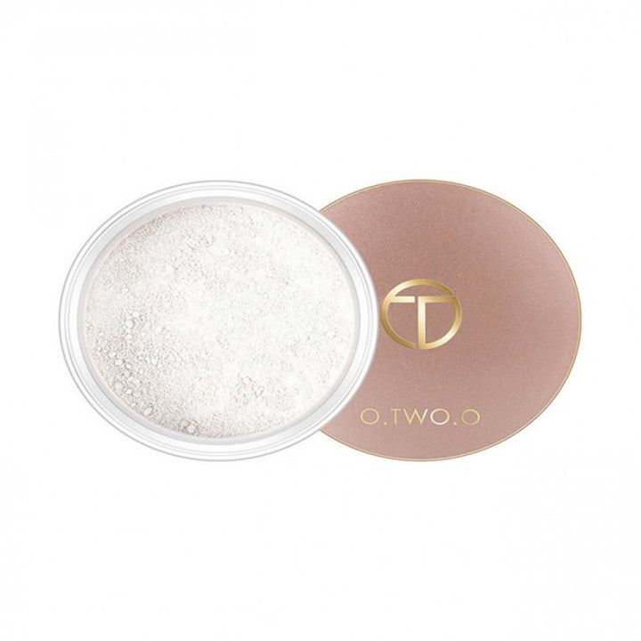 او تو او  بودرة سائبة شفافه Loose powder 01 بودرة وجه لتثبيت المكياج ولمسة نهائية مطفية