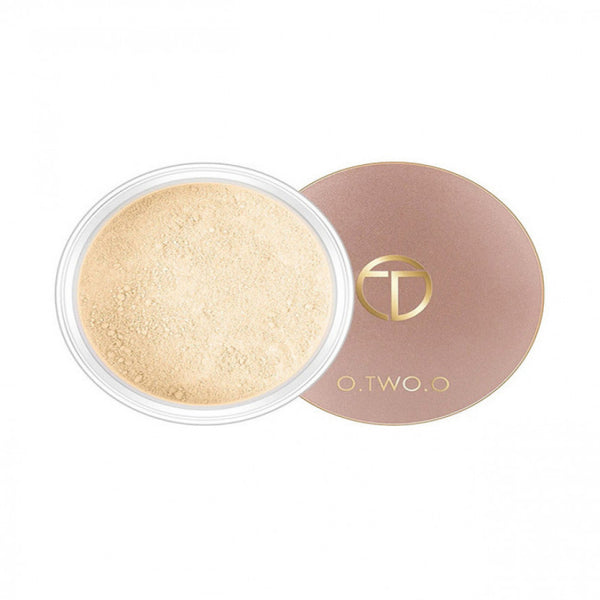 او تو او  بودرة سائبة شفافه Loose powder 02 بودرة وجه لتثبيت المكياج ولمسة نهائية مطفية