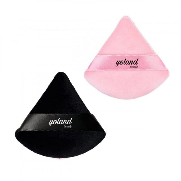 يولاند بيوتي - اسفنجة مكياج مثلثة - قطعتين - فرشاة مكياج احترافية من توب جيت
