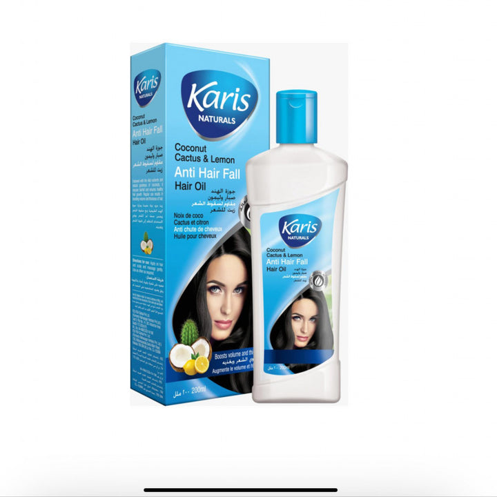 كاريس زيت جوز الهند والصبار والليمون مقاوم لتساقط الشعر 200 مل - زيت للشعر - توب جيت