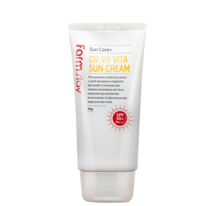 فارم ستاي كريم واقي شمس بالفيتامين 70مل +SPF50 واقي شمس فعال لحماية البشرة من الأشعة فوق البنفسجية