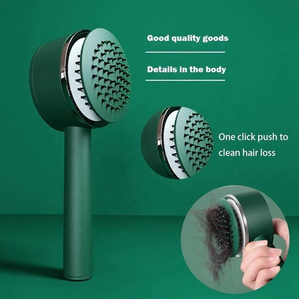 فرشاة إزالة الشعر المتساقط بتصميم مبتكر - سهلة الاستخدام لتنظيف الشعر العالق