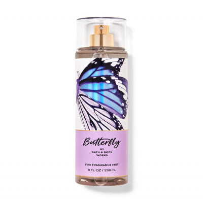معطر للجسم باث اند بودى وركس بترفلاي - معطر شعر وجسم - فاين فراجرانس ميست (نسائي) 236مل - متوفر على توب جيت