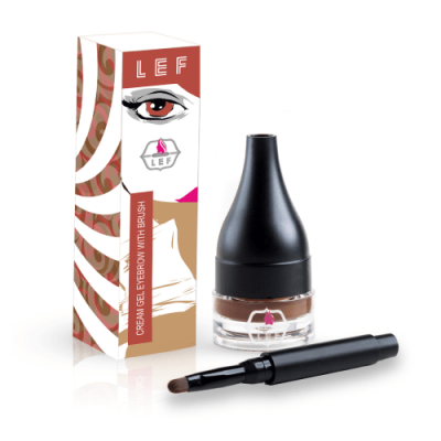 ليف - جل الحواجب مع فرشه DARK BROWN 01 لتثبيت وتحديد الحواجب - متوفر الآن في توب جيت
