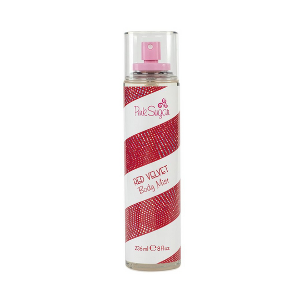 بينك شوقر - معطر شعر وجسم - بخاخ معطر للجسم ريد فيلفيت 236 مل - متوفر على توب جيت