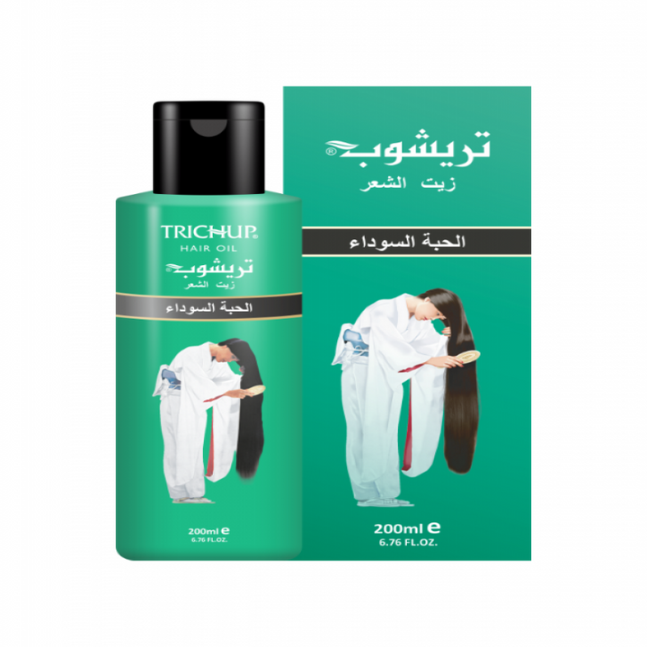 تريشوب زيت شعر حبة سوداء 200 مل - زيت للشعر - توب جيت