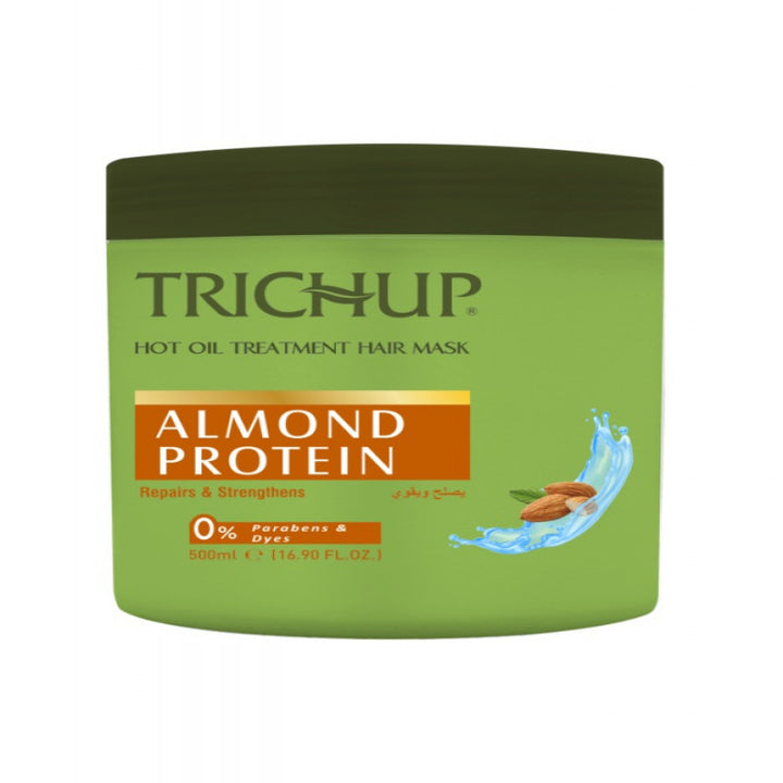 تريشوب ماسك الزيت الساخن المعالج ببروتين اللوز 500 مل - زيت للشعر - توب جيت
